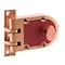 Prime-Line Single Cylinder Solid Bronze Jimmy-Resistant Door Lock Single Pack U 10530 - alternate 1